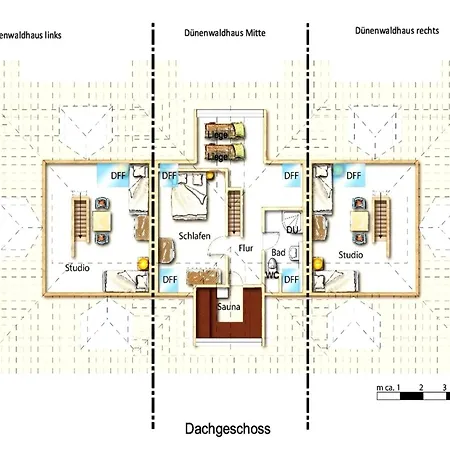 Reihenhaus Duenenwaldhaus In *